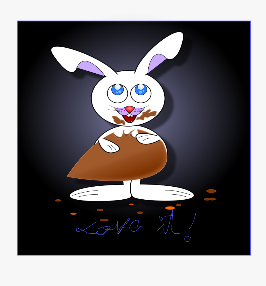 Rabits And Hares,easter Bunny,vertebrate - Cartoon, Transparent Clipart