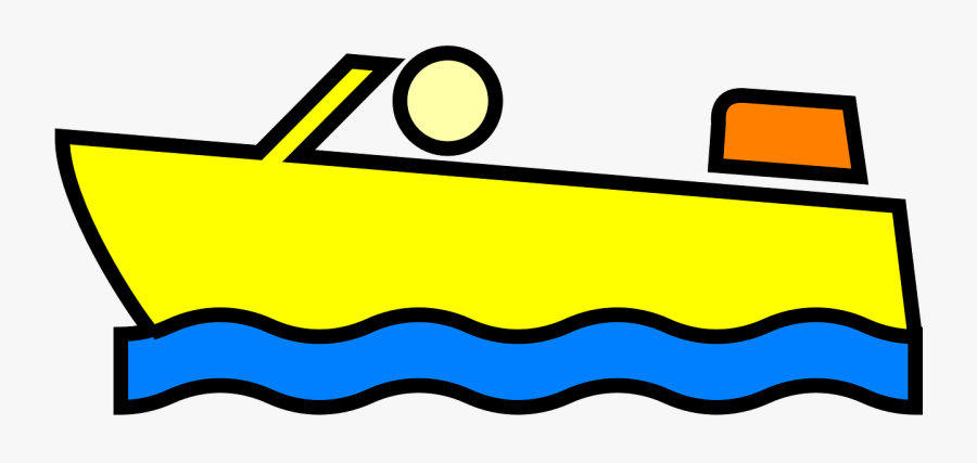 Speed Boat Clipart, Transparent Clipart