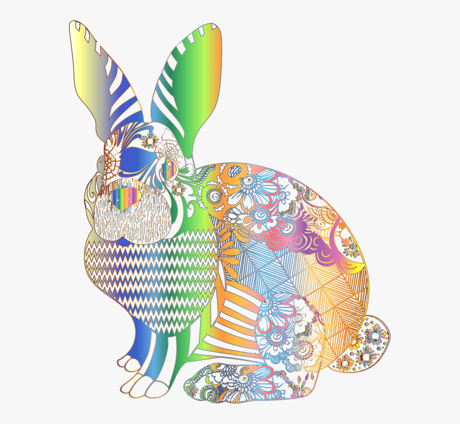 Easter Bunny,animal Figure,easter Egg - Easter Picture No Background, Transparent Clipart