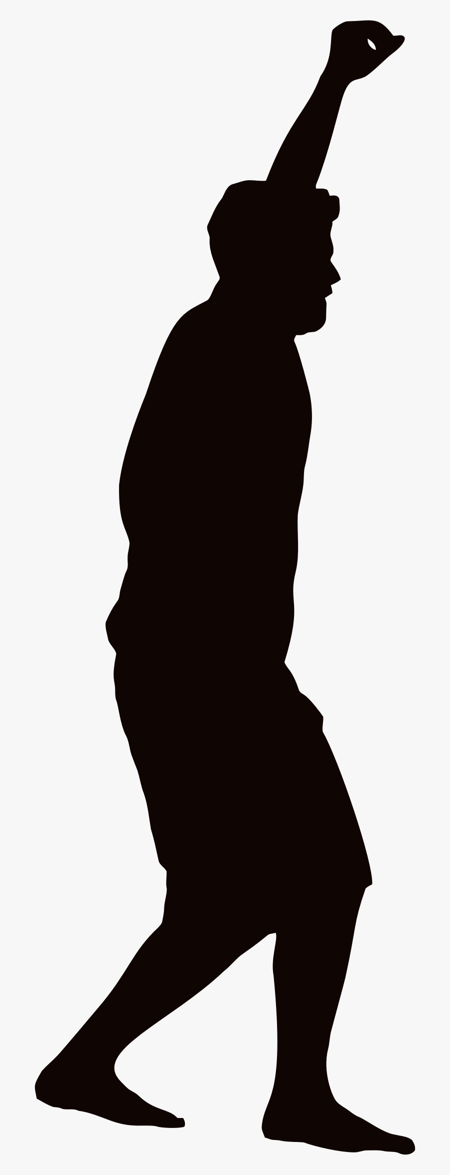 Tight Rope Walker Silhouette, Transparent Clipart