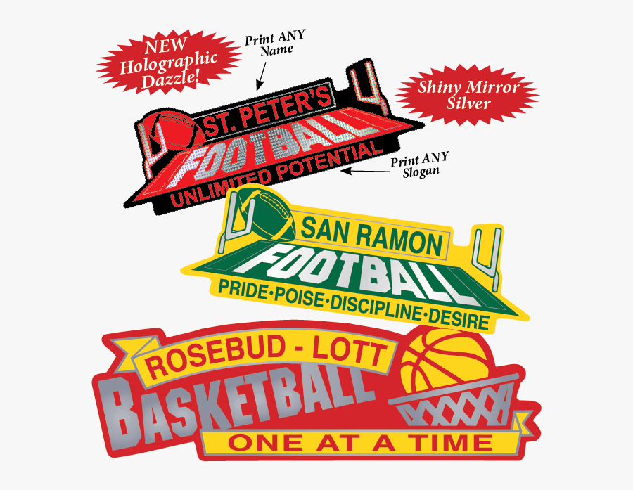 Personalized Decals - Graphic Design, Transparent Clipart