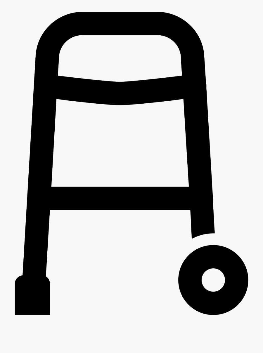 Clipart Walking School Walker - Walker Icon, Transparent Clipart