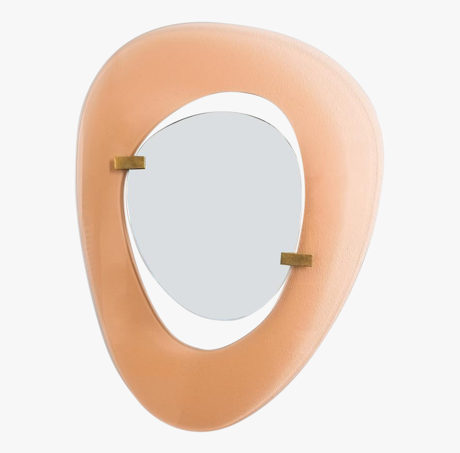 Fontana Arte Mirror By Max Ingrand Italy Circa - Circle, Transparent Clipart