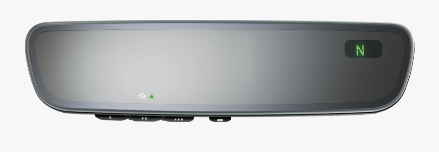 Clipart Free Library Mirror Clip Frameless - Rear-view Mirror, Transparent Clipart