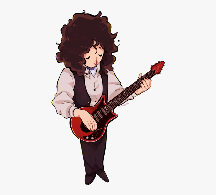 Brian May Fanart, Transparent Clipart