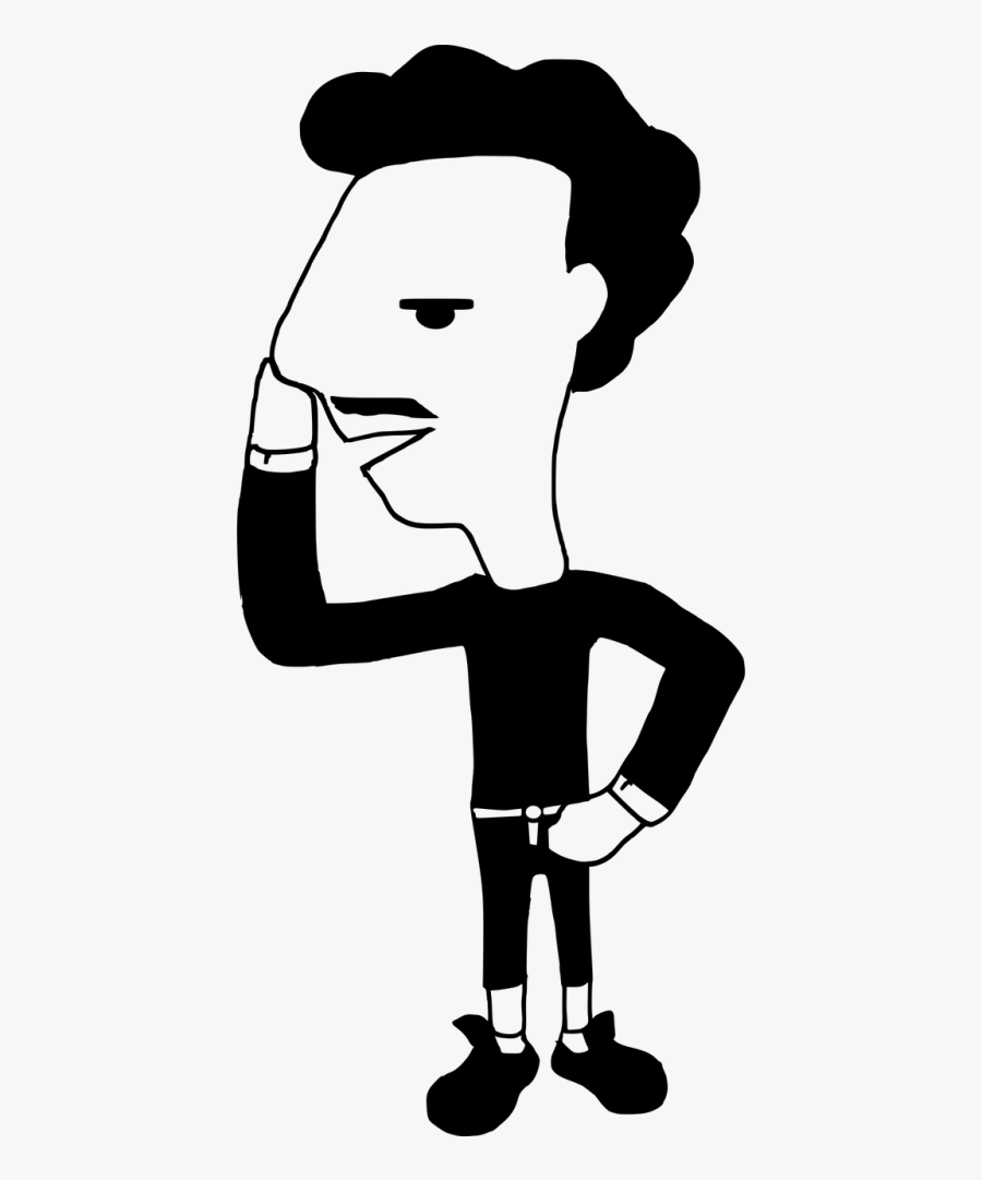 Boy Comic Characters Freddie Mercury - Nose Picker Characters Png, Transparent Clipart