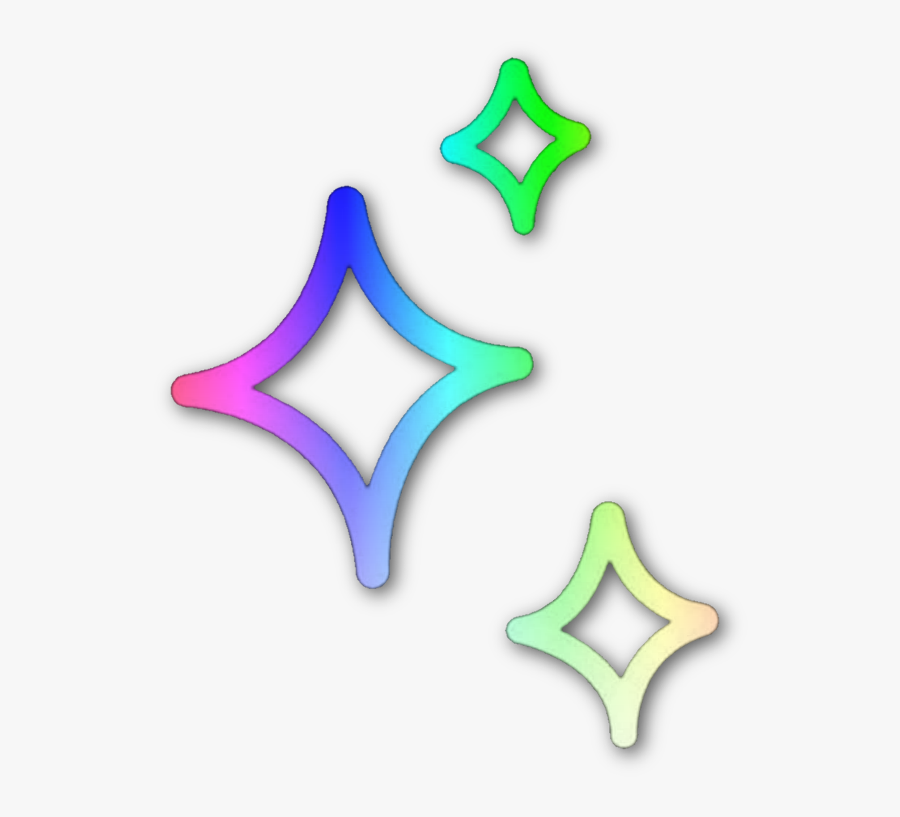 #ftestickers #clipart #stars #gradientcolors #colorful, Transparent Clipart