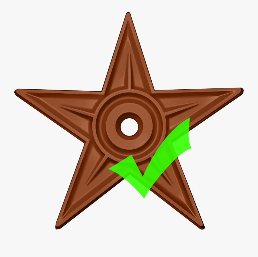 Pending Changes Barnstar - Designer Png, Transparent Clipart