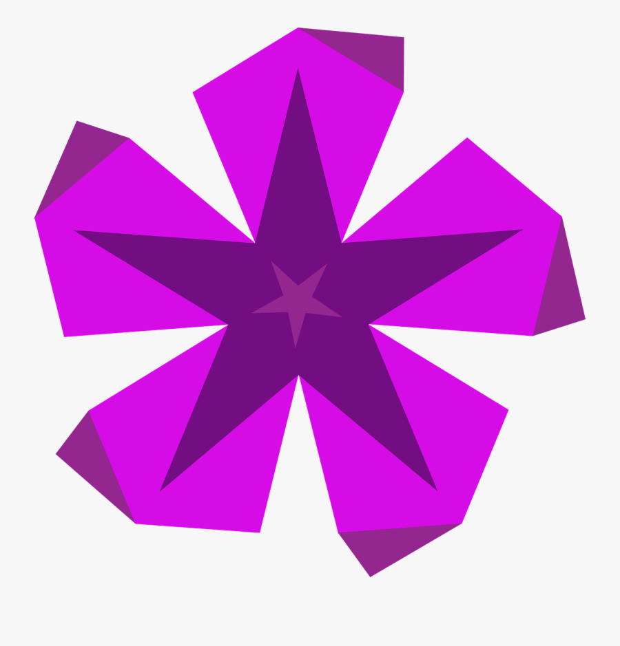 Transparent Purple Stars Clipart - Estrella Morada Png, Transparent Clipart