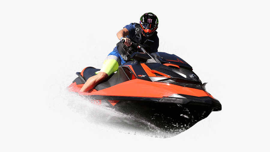 45543 - Man On Jetski Png, Transparent Clipart