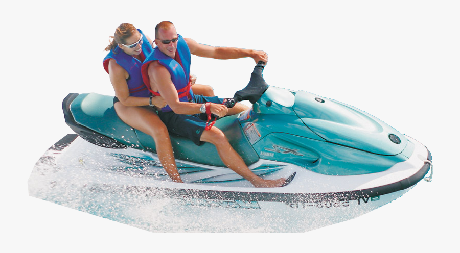 Jet Ski Background Png - Man On Jet Ski Png, Transparent Clipart