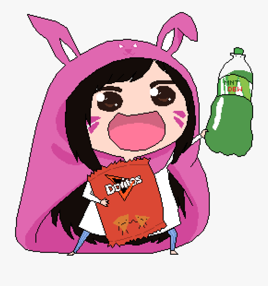 Transparent Umaru Png - Dva Emoji, Transparent Clipart