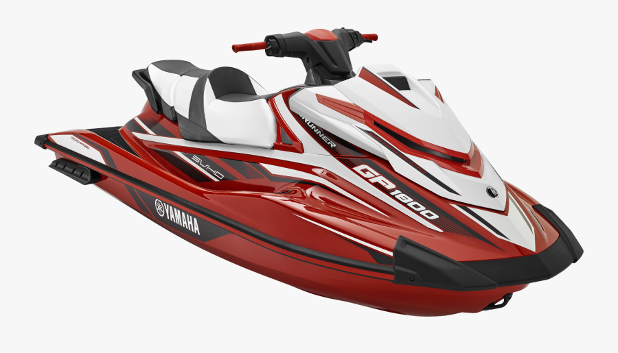 Red Jet Ski Png Image - 2018 Yamaha Gp1800 Red, Transparent Clipart