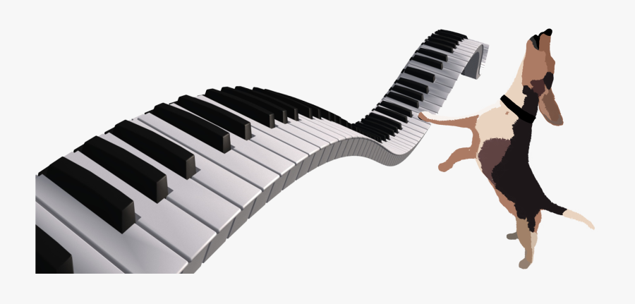Piano Keyboard, Transparent Clipart