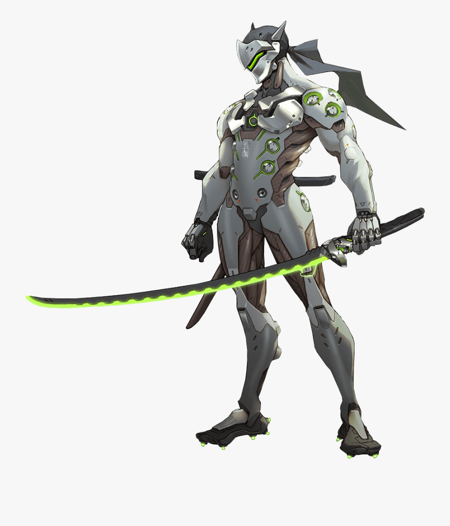 Genji - Overwatch Genji Png, Transparent Clipart