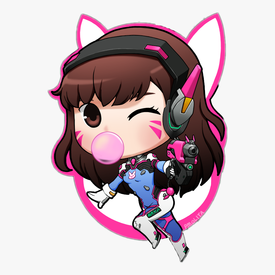 #dva #overwatch - Overwatch D Va Chibi, Transparent Clipart