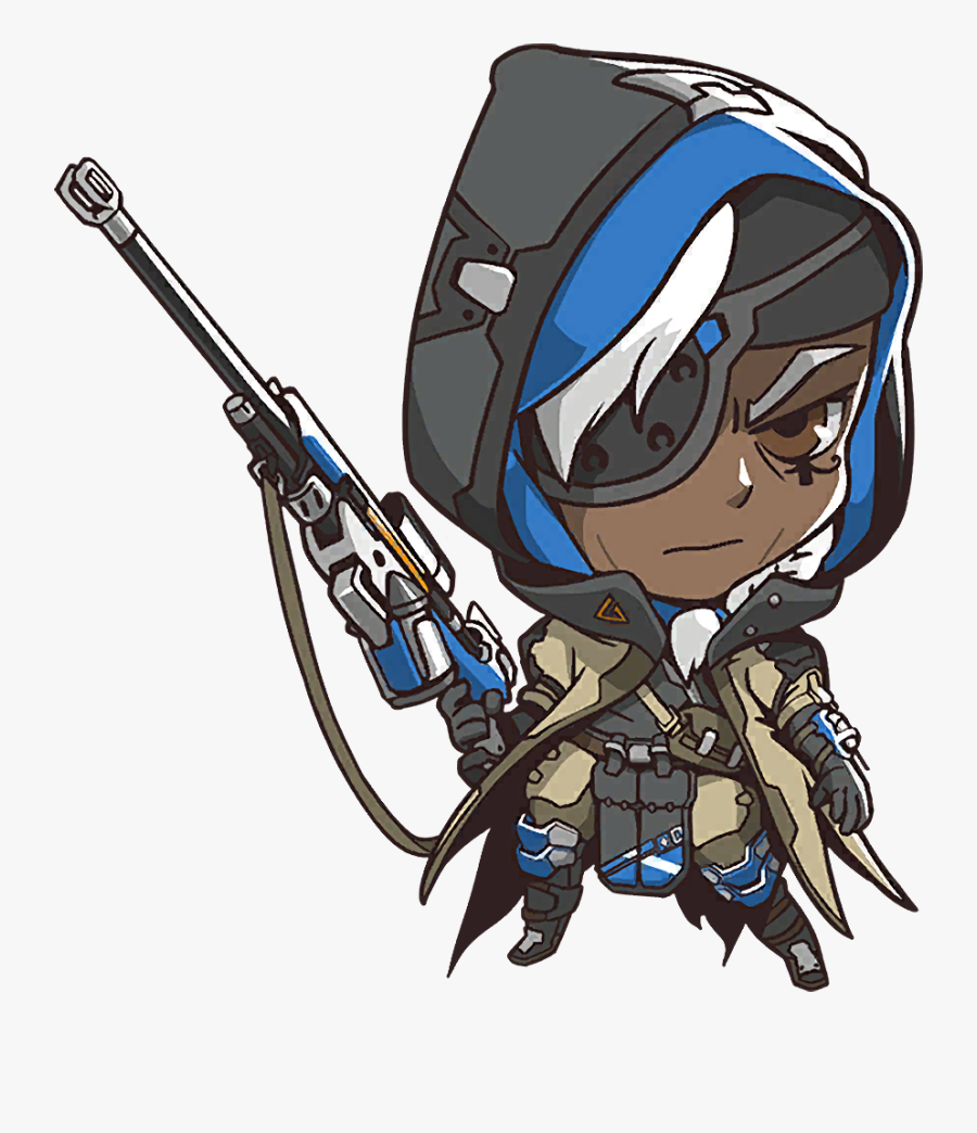 Overwatch Ana Cute Spray, Transparent Clipart