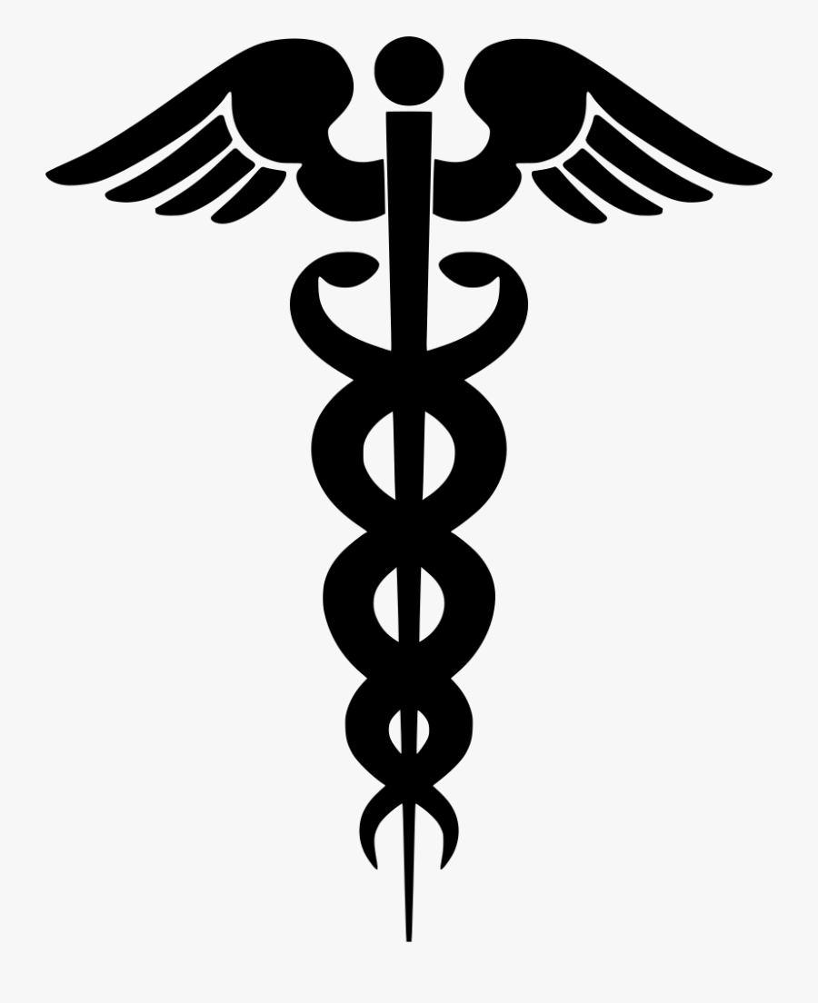 Clip Art Caduceus Of Mercury - Caduceus Clip Art, Transparent Clipart