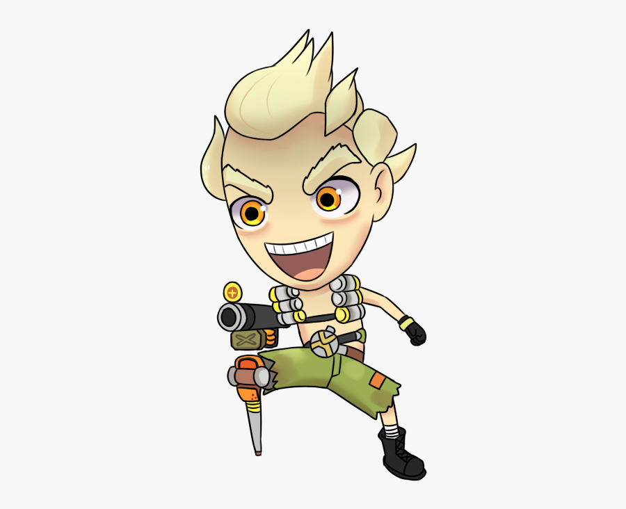 Junkrat Overwatch Art Png, Transparent Clipart