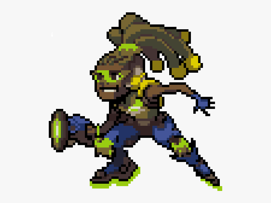 Lucio From Overwatch - Overwatch Lucio Pixel Spray, Transparent Clipart