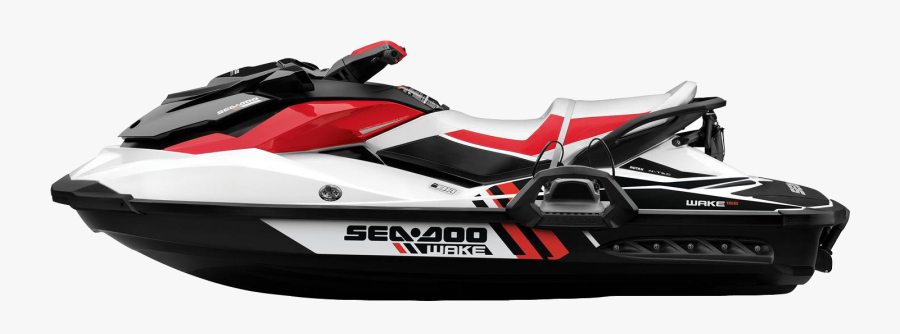 Red Jet Ski Png Image - Seadoo Wake 155 2012, Transparent Clipart