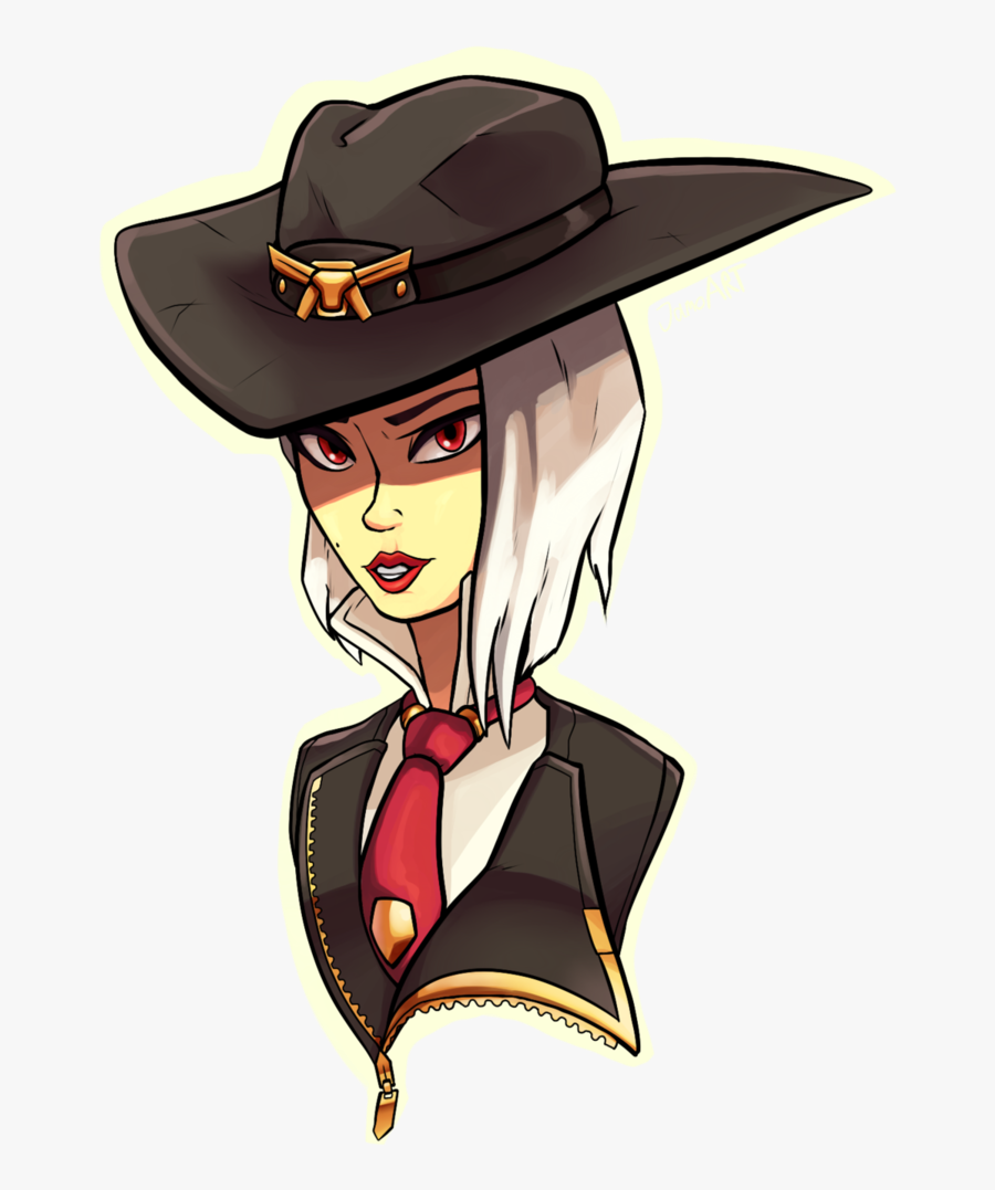 Transparent Ashe Overwatch Png, Transparent Clipart