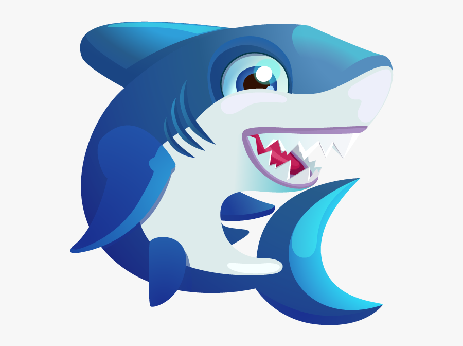 Bruce The Shark Is A Big Happy Guy, Who Sometimes Feels, Transparent Clipart