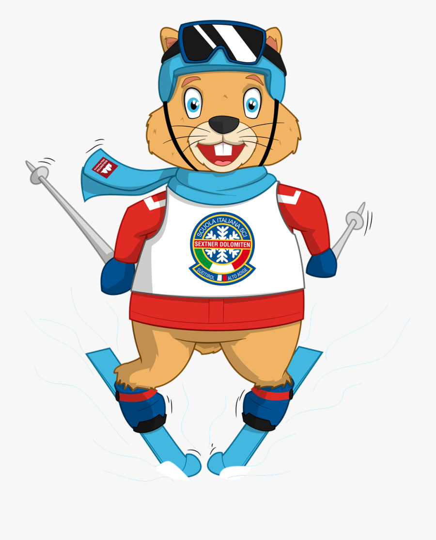 Transparent Skiing Clipart - Cartoon, Transparent Clipart