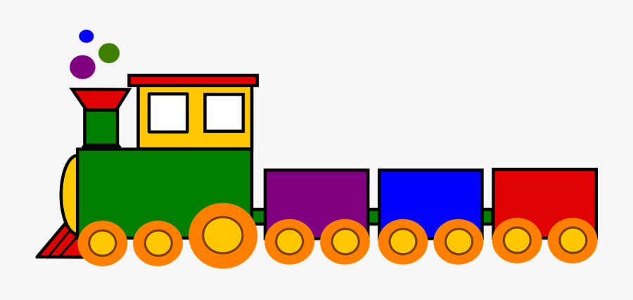 Transparent Train Boxcar Clipart - Toy Train Clipart, Transparent Clipart