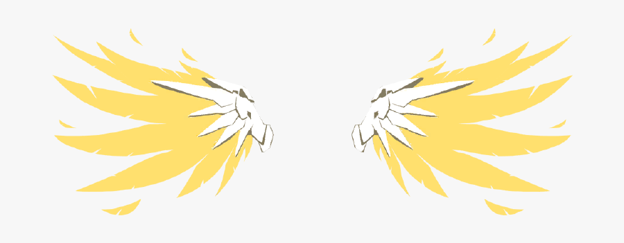 Transparent Mercy Overwatch Wings, Transparent Clipart
