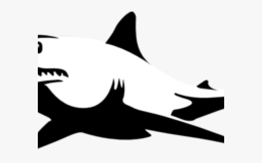 Great White Shark Clipart Public Domain - Sharks Clip Art, Transparent Clipart