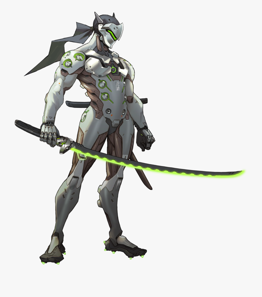 Genji Png - Genji - Overwatch Wiki - Overwatch Genji Feet, Transparent Clipart