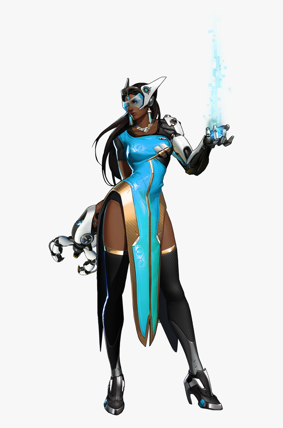 Symmetra Overwatch, Transparent Clipart