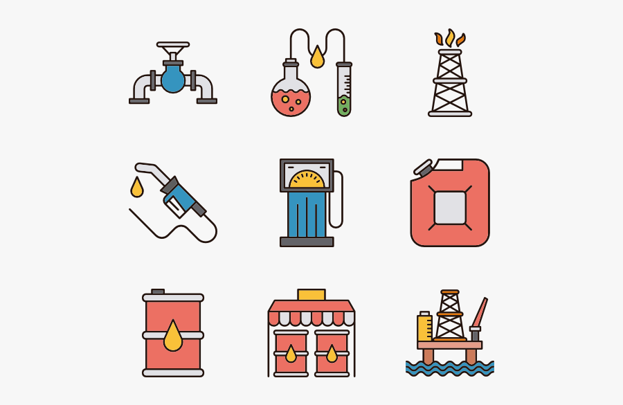 Oil Industry, Transparent Clipart