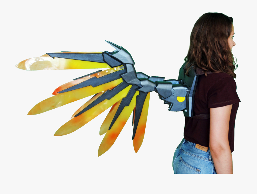 Mercy Devil Wings - Devil Mercy Wings, Transparent Clipart