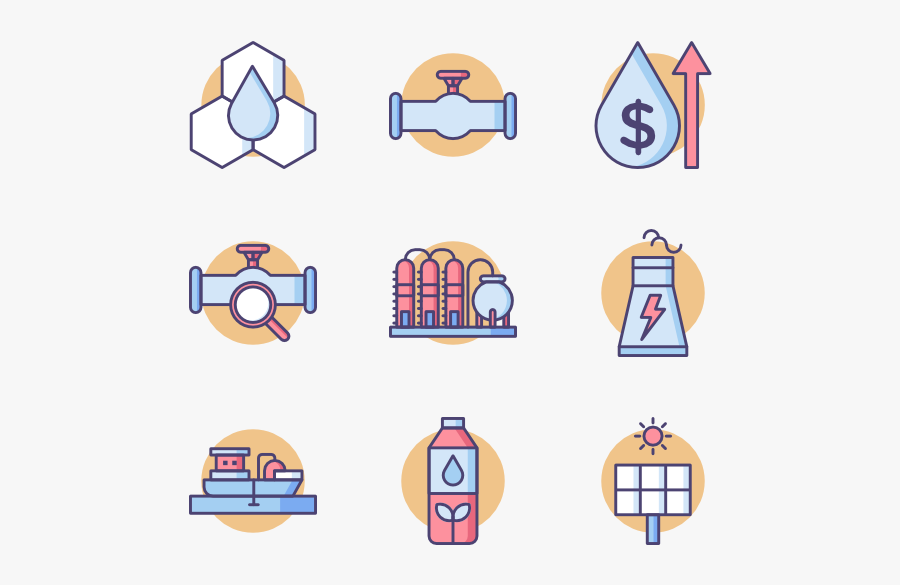 Oil And Gas - Iconos De Oil And Gas, Transparent Clipart