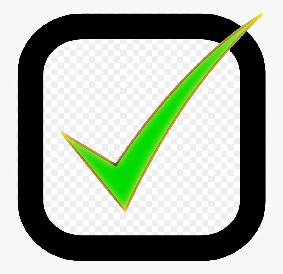 Check Clipart Inappropriate Free On Transparent Png - Checkbox Clipart Transparent, Transparent Clipart
