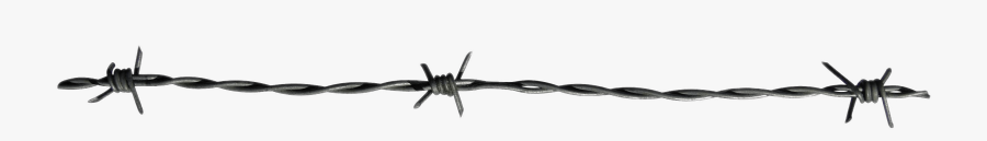 Barbed Wire Single Thread Transparent Png - Barbed Wire, Transparent Clipart