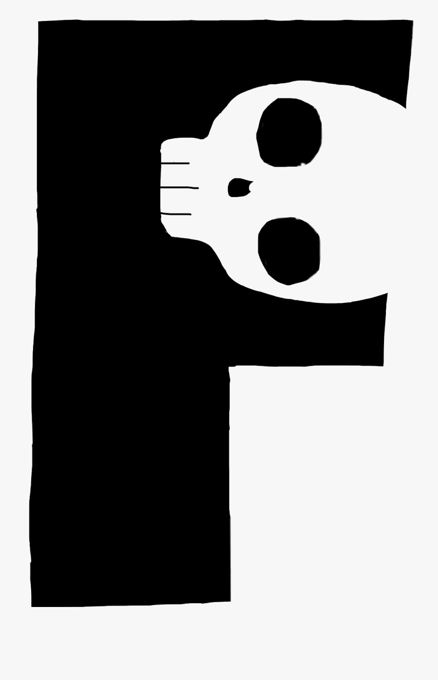 #luckiest #guy #luckiestguy #font #f #words #black, Transparent Clipart