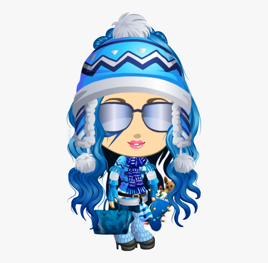 Solid Blue Outfit For Traveling With Matching Blue - Illustration, Transparent Clipart