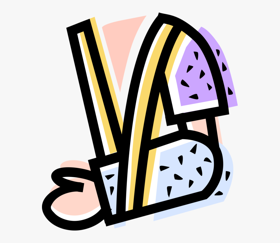 Vector Illustration Of Accident Patient With Broken - Broken Arm Clip Art, Transparent Clipart