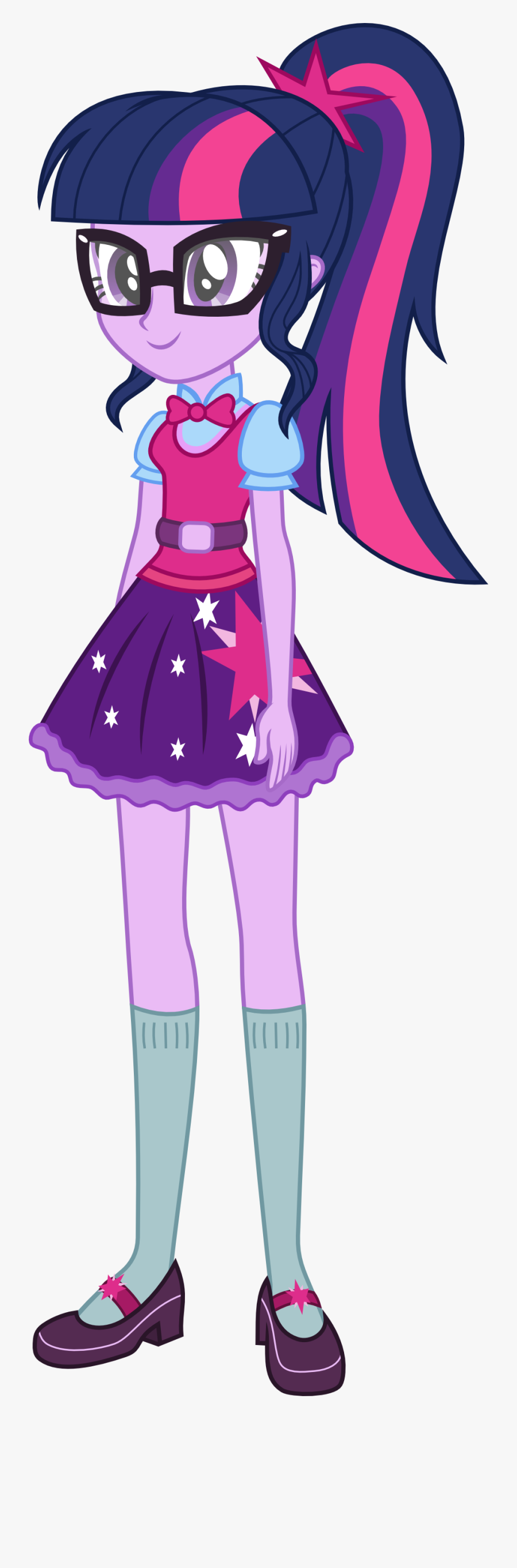 Transparent Skirts Clipart - Human Twilight Sparkle Equestria Girl, Transparent Clipart