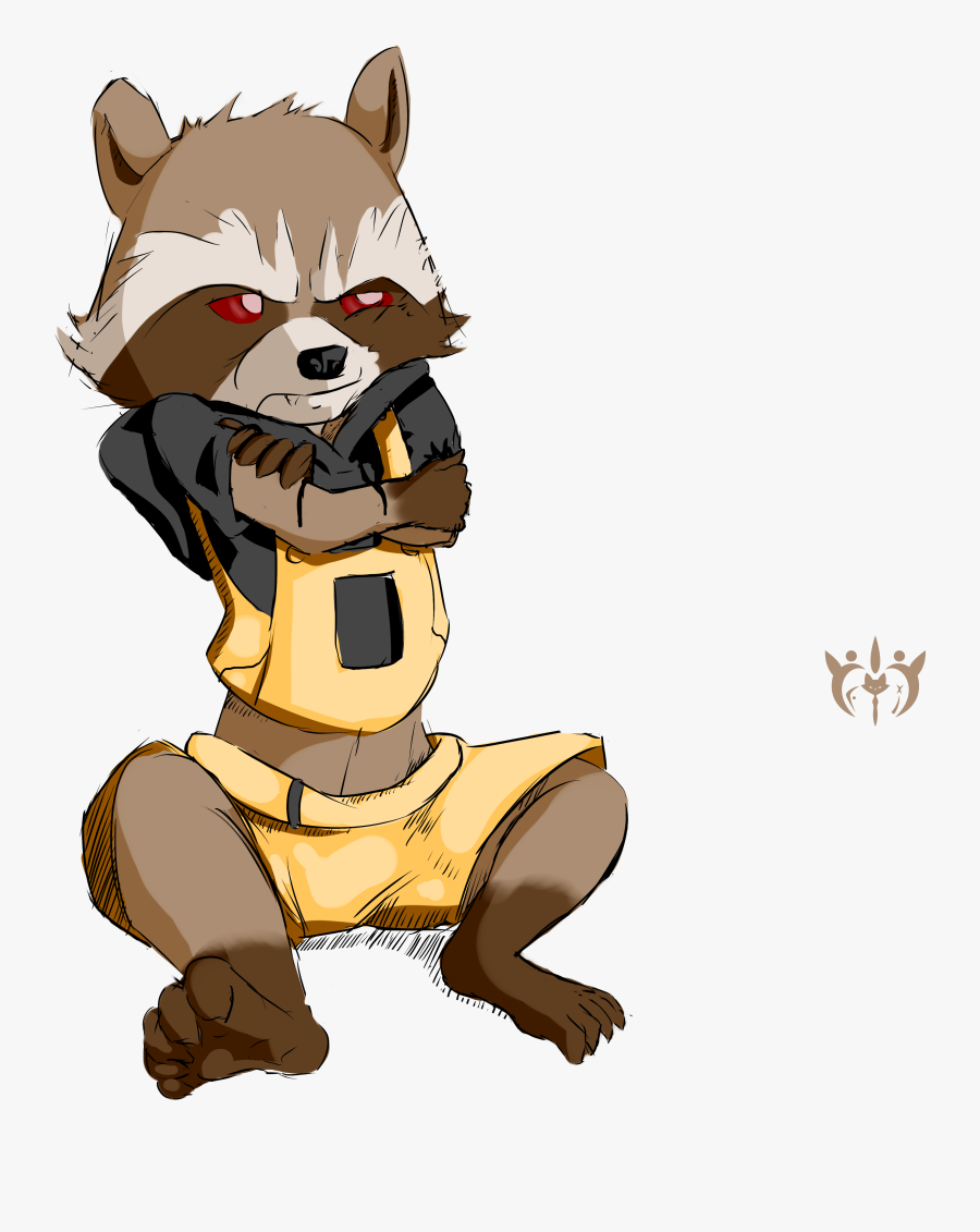 So Rocket Wore This Dope Ass Cute Af Outfit Weasyl - Cartoon, Transparent Clipart