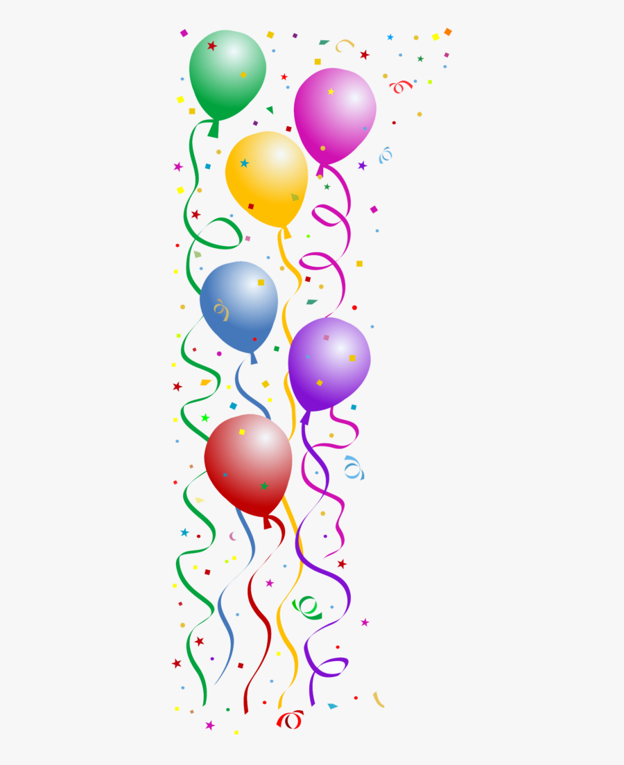 Bowling Birthday Parties - Balloon Background, Transparent Clipart