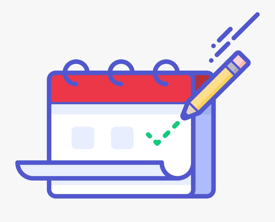 Clipart Calendar Meeting Schedule, Transparent Clipart