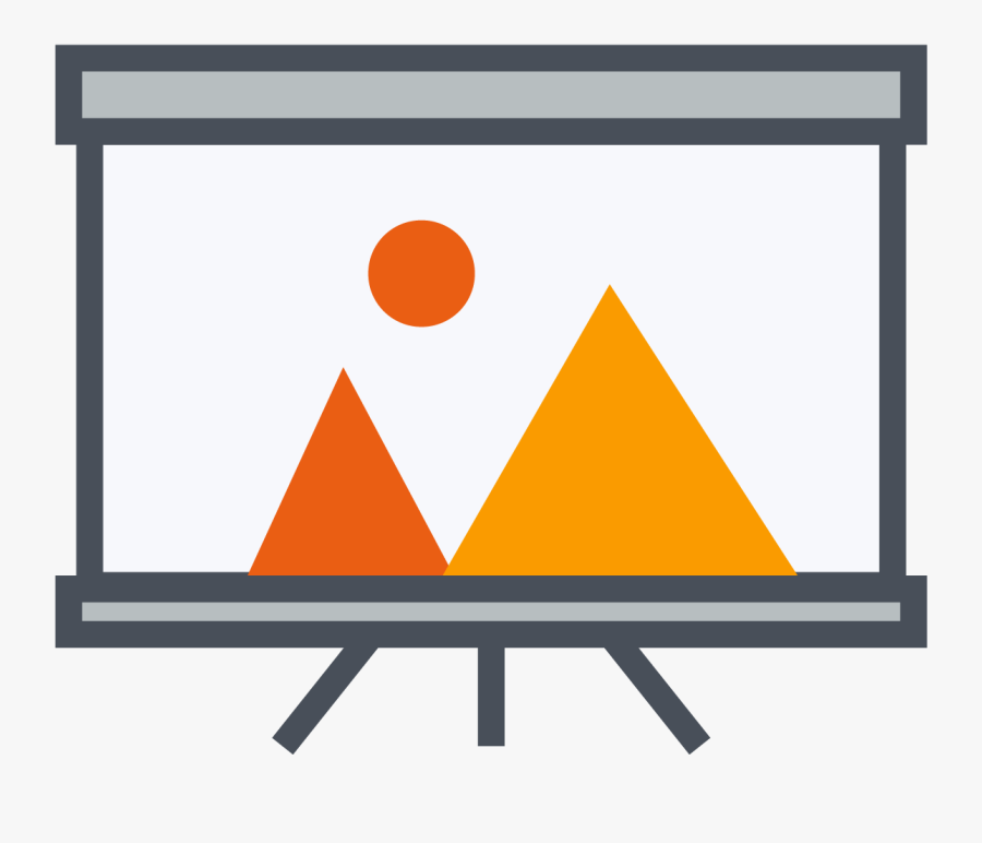 Presentations Are A Common Tool In Business Meetings - Triangle, Transparent Clipart
