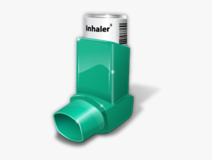 Clip Art Asthma Icon Free Images - Asthma Inhaler Png, Transparent Clipart