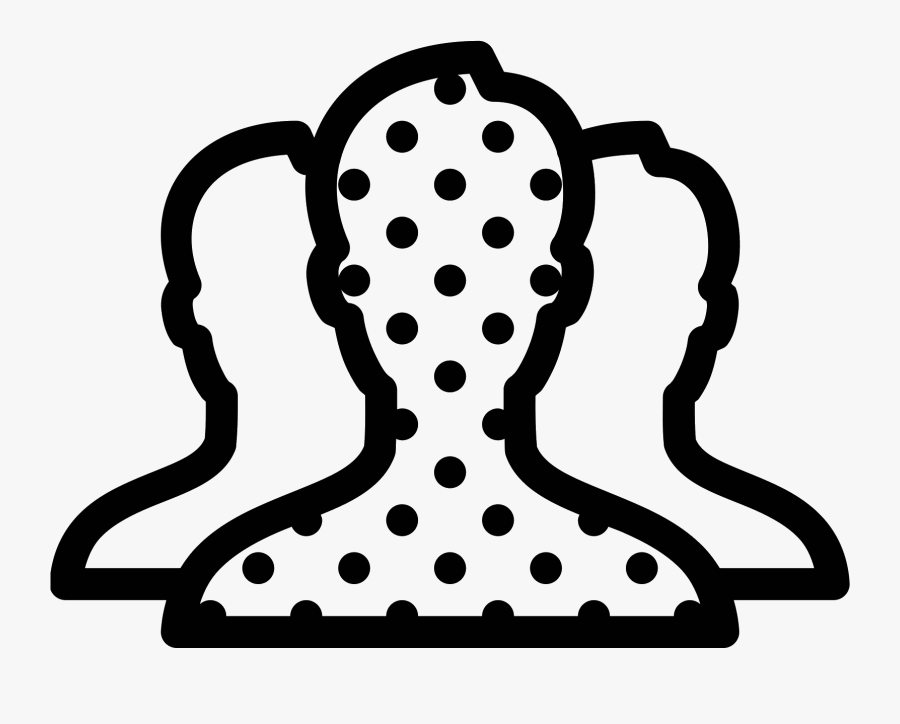 Conference Foreground Selected Icon - People Icon White Background, Transparent Clipart