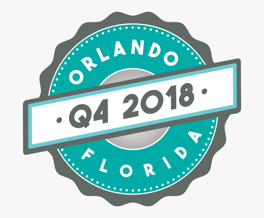 2018 Q4 Orlando Transparent Background - Label, Transparent Clipart