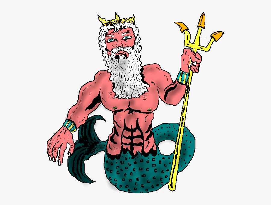 Clipart Poseidon - Poseidon Clipart Png, Transparent Clipart